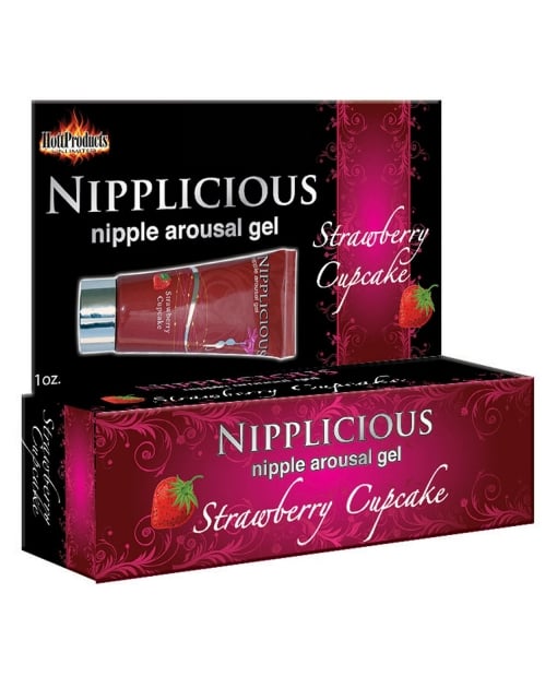 Nipplicious Nipple Arousal Gel - 1oz Strawberry
