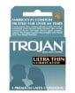 Trojan Ultra Thin Lubricated Condoms - Box of 3