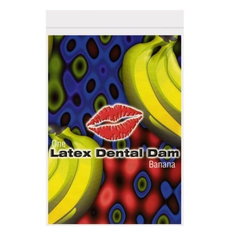 Latex Dental Dam - Banana