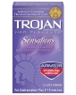 Trojan Her Pleasure Spermicidal Lubricant Condoms - Box of 12