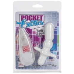 Pocket Exotics Anal T Vibe - Ivory
