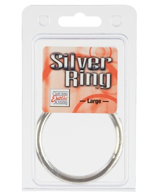 Metal Ring Large - Silver