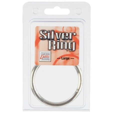 Metal Ring Large - Silver