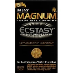 Trojan Magnum Ecstasy Condoms - Box of 10