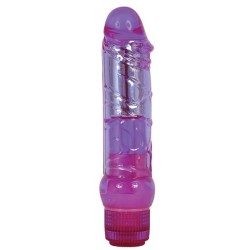 Crystalessence Gyrating Penis 6.5" - Purple