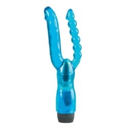 Crystalessence 5" Dual Penetrator - Blue