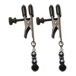 Black Beaded Nipple Clamps