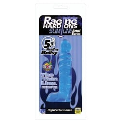 Raging Hard Ons Slimline 5.5" Ballsy - Blue Jelly