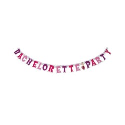 Bachelorette Party Letter Banner