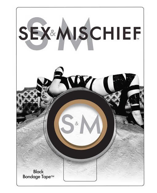 Sex & Mischief Bondage Tape - Black