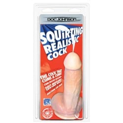 Squirting Realistic Cock