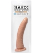 Basix Rubber Works 7" Slim Dong - Flesh