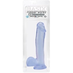 Basix 12" Dong w/Suction Cup - Clear