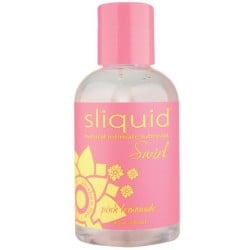 Sliquid Swirl Lubricant - 4.2 oz Bottle Pink Lemonade