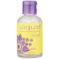Sliquid Swirl Lubricant - 4.2 oz Bottle Pina Colada