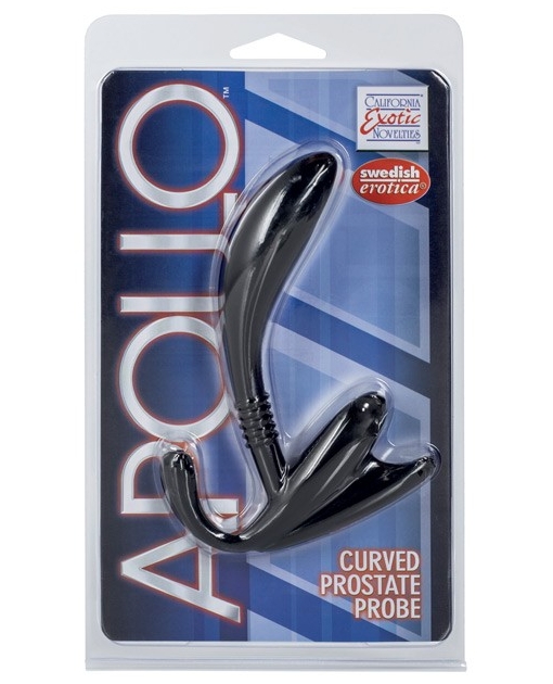 Apollo Curved Prostate Probe-Black
