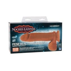 Noches Latinas UR3 Pene Real Con Testiculos 6 "