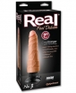 Real Feel Deluxe No. 3 7" Waterproof Vibe - Flesh Multi Speed