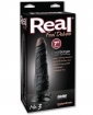 Real Feel Deluxe No. 3 7" Waterproof Vibe - Black Multi Speed