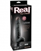 Real Feel Deluxe No. 7 9" Waterproof Vibe - Black Multi Speed