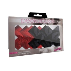 Stolen Kisses Xs - Red & Black  Pack of 2