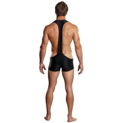 Male Power Sling Short Black L/XL