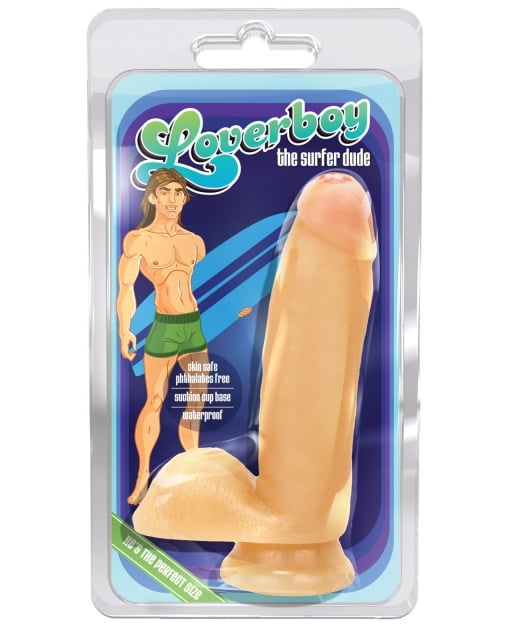 Blush Loverboy The Surfer Dude w/Suction Cup - Flesh