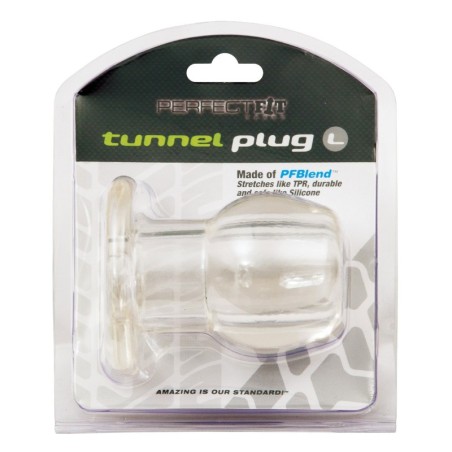 Perfect Fit Large Tunnel Plug - Clear