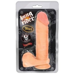 Blush Hung Rider Mitch 8" Dildo w/Suction Cup - Flesh