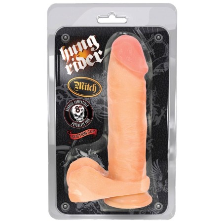 Blush Hung Rider Mitch 8" Dildo w/Suction Cup - Flesh