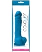 NS Novelties Colours Pleasures 5" Dildo w/Suction Cup - Blue