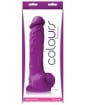 NS Novelties Colours Pleasures 8" Dildo w/Suction Cup - Purple