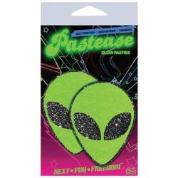 Pastease Green Glitter Alien O/S
