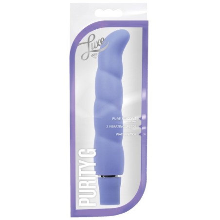 Blush Purity G Silicone Vibrator - Purple
