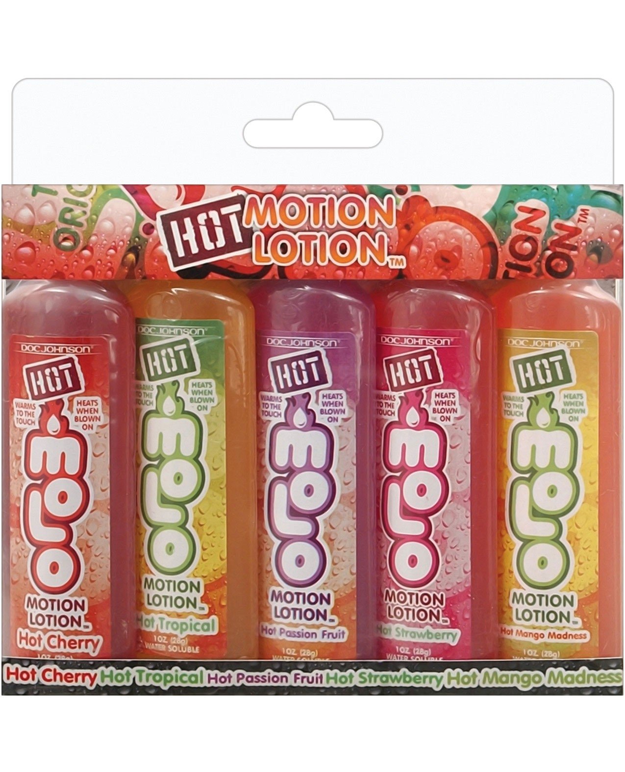 Hot Motion Lotion 1 Oz Bottle Asst Flavors By Doc Johnson Cupid S Lingerie