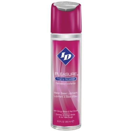 ID Pleasure Waterbased Tingling Lubricant - 8.5 oz Flip Cap Bottle