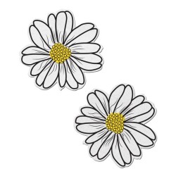 Tease Wildflower White & Yellow O/S