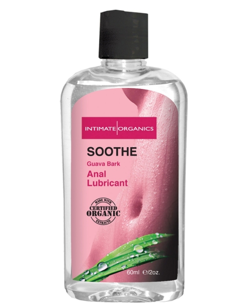 Soothe Organic Anti-Bacterial Anal Lubricant - 2 oz