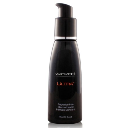 Wicked Sensual Care Collection Ultra Silicone Based Lubricant - 2 oz Fragrance Free