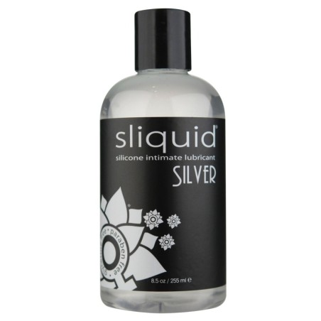 Sliquid Silver Silicone Lube Glycerine & Paraben Free - 8.5 oz Bottle
