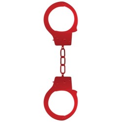 Shots Ouch Beginner Handcuffs - Red
