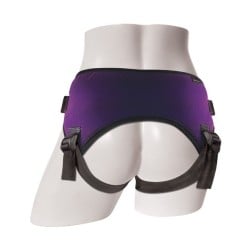 Sportsheets Lush Strap On Harness - Purple