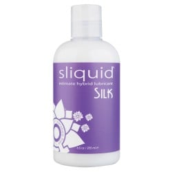Sliquid Silk Hybrid Lube Glycerine & Paraben Free - 8.5 oz Bottle