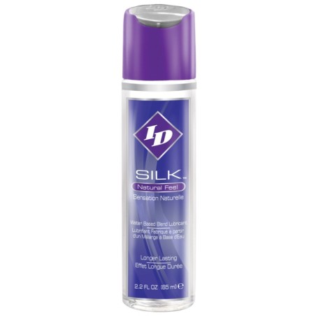 ID Silk Natural Feel  Lubricant - 2.2 oz Flip Cap Bottle