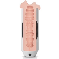 Extreme Dollz Mega Grip Squeezable Vibrating Strokers - Pussy