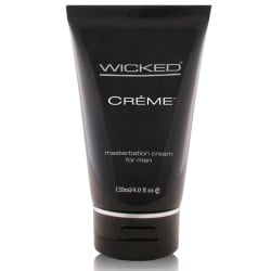 Wicked Sensual Care Collection Masturbation Cream for Men Silicone Based - 4 oz Creme to Liquid