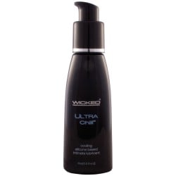 Wicked Sensual Care Collection Waterbased Chill Cooling Sensation Lubricant - 2 oz