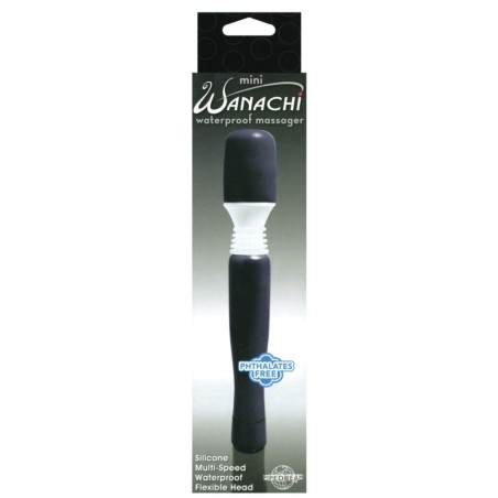 Mini Wanachi Waterproof Massager - Black