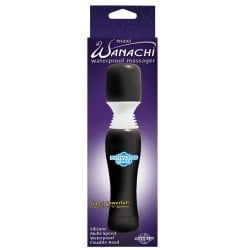 Maxi Wanachi Waterproof Massager - Black