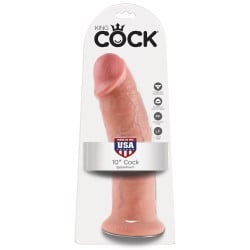 King Cock 10" Cock - Flesh